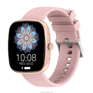 สมาร์ทวอทช์ฟิตเนสใหม่ พร้อมระบบสั่งงานด้วยเสียง AI  พร้อมโหมดการออกกำลังกาย  ติดตามการนอนหลับ  วัดอัตราการเต้นของหัวใจ  ระบบ GPS  สำหรับ Android และ <span class=keywords><strong>iPhone</strong></span> - Product Image 1