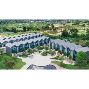 Villa Prefabricada con Estructura de Acero Ligero, Diseño Moderno para Uso Hotelero, con Instalación In Situ, Solución Integral para Proyectos - Product Image 1