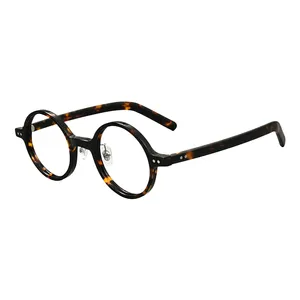 HGM yeni tasarımcı erkekler bayanlar için 2023 Retro gözlük el yapımı asetat optik gözlük çerçeve gözlük çerçeveleri
