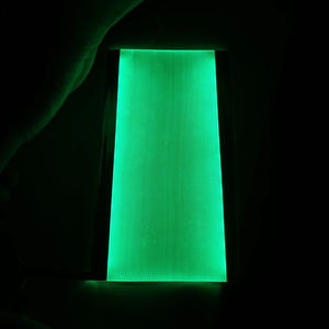 Plaque de rétroéclairage vert de type direct, épaisseur 10 mm, plaque de guidage de lumière pour utilisation en intérieur, taille personnalisable, activité temporaire principale - Product Image 1