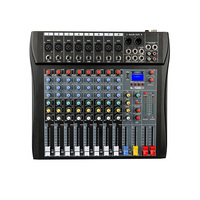 WEISRE CT12 Pas Cher Prix Haute Qualité Professionnel Studio Enregistrement Mixeur Performance avec USB MP3 Audio 90dB Puissance 120V AC