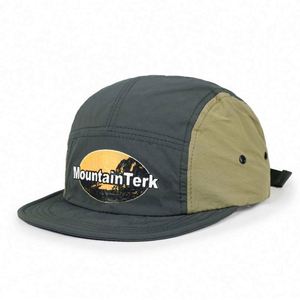 Gorra de Béisbol de 7 Paneles con Visera Plana, de Secado Rápido, Impermeable, para Deportes, Running y Campamento, Estilo Deportivo, Fabricación Personalizada - Product Image 2