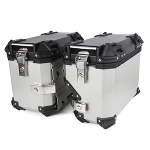 38-45 liter Motorcycle aluminum Side Box Top Case High for BMW R1200GS