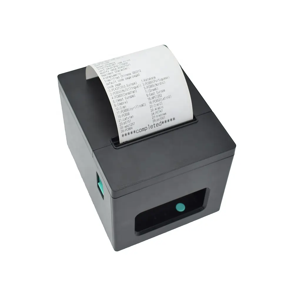 התאמה אישית lan יציאת USB lan מדפיס חותך אוטומטי שולחן עבודה 80 מ מ "מ תרמית pos מערכת מדפסת קבלה למדפסת עבור מסעדה