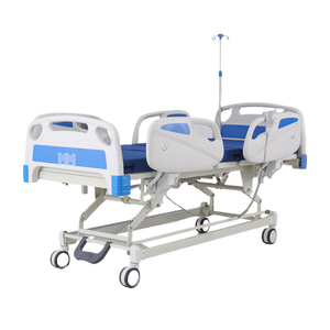 <span class=keywords><strong>Lit</strong></span> <span class=keywords><strong>d</strong></span>'hôpital électrique à cinq fonctions, 4 barrières de sécurité, angle du dossier réglable de 0 à 75 degrés, hauteur réglable, <span class=keywords><strong>lit</strong></span> pour patient pour hôpital/salle de clinique - Product Image 4