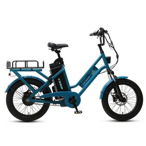 Vélo électrique utilitaire TXED, vélo cargo électrique avec grand porte-bagages arrière, moteur 500W, vélo de livraison logistique urbaine, batterie au lithium puissante - Product Image 1