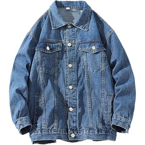 Chaqueta Vaquera Personalizada para Hombre y Mujer, Estilo Urbano, Informal, Tela de Algodón de Primera Calidad, Lavado Personalizado, Etiqueta con Logotipo, Fabricante OEM - Product Image 6