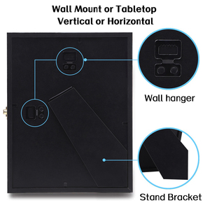 Bán buôn tùy chỉnh kích thước khung ảnh 4x6 6x8 8x10 A4 sáng tạo <span class=keywords><strong>DIY</strong></span> Hoa Khô 3D gỗ bóng hộp khung - Product Image 3