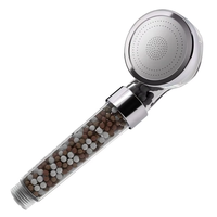 Pomme de douche à main luxueuse avec système de filtration ionique à haute pression, pluie, vitamine VC, pierre pour accessoires de robinet de salle de bain