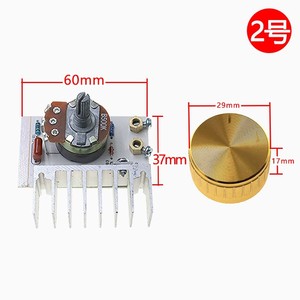 Termostato con Perilla Yuanyi para Control de Temperatura de Calentadores 2600W 3000W, Aplicación para Calefacción de Estufas Eléctricas - Product Image 3