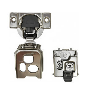 AODELI 1/4インチ アメリカンスタイル ショートヒンジ 3D調整可能 ソフトクローズ 隠し油圧式 家具キャビネットヒンジ フレームヒンジ - Product Image 6