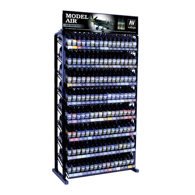 Tinplate Refillable Air Pressure Spray Bottle Display Stand Hair Spray Gas Tin Can Display Stand for Supermarket — view 3