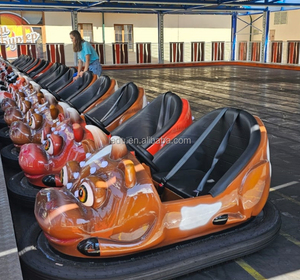 Coches de Choque de Fibra de Vidrio con Red de Suelo/Red de Protección para Parques de Atracciones y Ferias de Diversión en Venta - Product Image 6