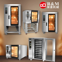 Four à convection professionnel 60x40 cm pour comptoir, 5 à 10 plateaux, gaz naturel ou propane liquide, 150-100 litres, pour boulangerie