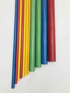 Super Factory Plastic Material Natural Black Virgin PEEK Tube Sheet Round Bar Rods Rod