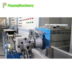 핀양 핫셀링 압출기 수동 조정 센터 크로스 헤드 70 + 50mm 이중 나사 압출 라인 크로스 헤드 - Product Image 1