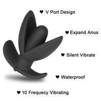 Aufblasbarer Anus-Butt-Plug für Erwachsene, Schwarz, Großer Analplug, Wiederaufladbar, Hausgemacht, Sexspielzeug für Männer