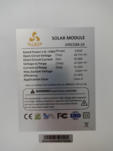 Livraison rapide pleine puissance a GRADE usine bon prix bifacial <span class=keywords><strong>MWT</strong></span> 700w 550W 580W 600w 630W panneau solaire noir pur énergie solaire - Product Image 3