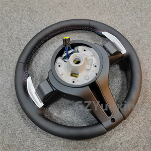 <span class=keywords><strong>Volant</strong></span> en cuir véritable automobile noir pour <span class=keywords><strong>Bmw</strong></span> Série 3 5 F10 F30 M3 M5 - Product Image 5