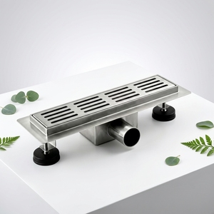 Drenaje de Piso para Baño y Cuarto de Ducha Modernos, con Prevención de Reflujo, Flujo Rápido y Dimensiones Personalizadas - Product Image 1