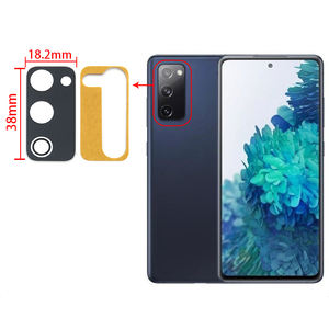 Verre de l'objectif de la caméra arrière pour <span class=keywords><strong>Samsung</strong></span> <span class=keywords><strong>S10</strong></span> 5G S10e S20 FE S20 S21 S9 Plus Ultra Moto Ultra Connecteur Câbles flexibles pour téléphone portable - Product Image 1