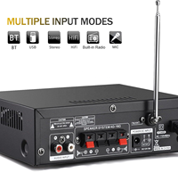 BT-298A ev amplifikatörler ses ekran 300Wx2 kablosuz mavi diş 5.0 amplifikatör ev ses için brezilyalı amplifikatör araba ses