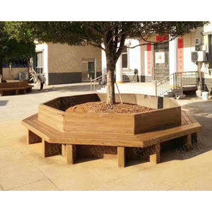 Futian Wholesale Direct Sales Excellent Quality Concrete Wood Grain Texture Tree Bench Plastic Molds Cement Casting Molds - Product Image 4