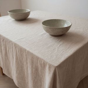 <span class=keywords><strong>Tovaglia</strong></span> in <span class=keywords><strong>Lino</strong></span> Stonewashed per Ristorante, Alta Qualità, 100% <span class=keywords><strong>Lino</strong></span> Naturale Francese Puro - Product Image 4