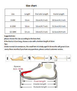 Nuovi arrivi primavera estate in cotone comodi sandali da bambino con punta rotonda per le prime <span class=keywords><strong>scarpe</strong></span> da passeggio - Product Image 6