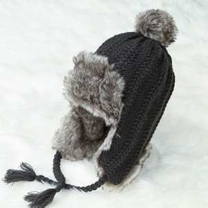 Gorro de Invierno Peruano Personalizado con Logotipo para Mujer, con Orejeras, Gorro de Sherpa para Esquí y Nieve - Product Image 2