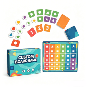 ขายตรงจากโรงงาน ผู้ผลิตเกมกระดานแบบกำหนดเอง เกมกระดาษพกพา โรงงานพิมพ์โลโก้ รับผลิตเกมการ์ดแบบ OEM - Product Image 5