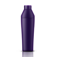 Shaker à cocktails en acier inoxydable à double paroi incassable, personnalisation (OEM/ODM)