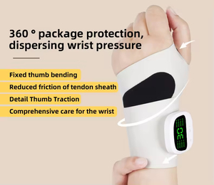 Soporte de Muñeca Inalámbrico Recargable de Alta Calidad para Masaje por Vibración, Brazalete Inteligente Eléctrico EMS - Product Image 2