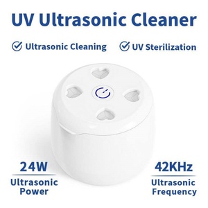 เครื่องทำความสะอาดอัลตราโซนิก UV ขนาด 320 มล. สำหรับรีเทนเนอร์ ฟันปลอม เครื่องประดับ มีบริการ OEM - Product Image 2