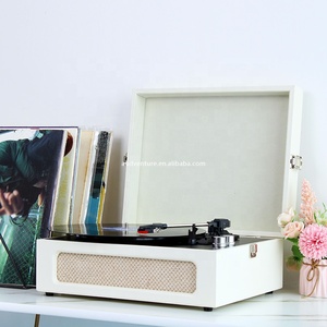 Виниловый проигрыватель из искусственной кожи - Product Image 2