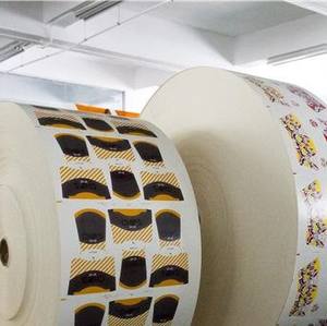 Éventail en papier pour gobelet en PE, impression quadricolore, fabriqué en Chine - Product Image 2