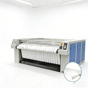 เครื่องรีดผ้าอุตสาหกรรมแบบไอน้ำความเร็วสูง พร้อมดีไซน์เพื่อความปลอดภัย - รีดผ้าได้รวดเร็วสำหรับโรงแรมและร้านซักรีด - Product Image 1