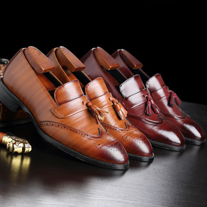 Business Leather <b>Shoes</b> Men's Breathable <b>Soft</b> Soled Office Men's Leather <b>Shoes</b> Leisure Fashion Men's <b>Shoes</b> Zapatos De Cuero - Product Image 2