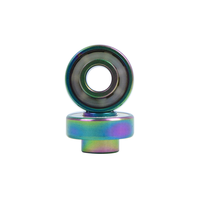 Roulements de skateboard en céramique sous vide Neo Chrome avec entretoises intégrées