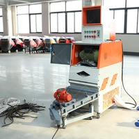 Machine de recyclage de fils de câbles en cuivre à fibres optiques, séparateur de granules à prix bon marché.