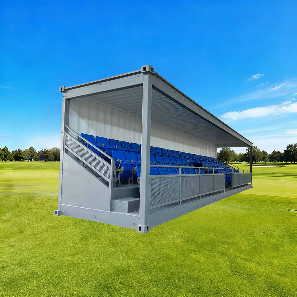 Soccer Stadium Shipping Container Football Bench Seats Outdoor Modular ...