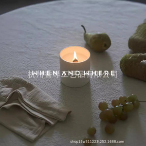 Bougie parfumée en cire de soja, cylindrique, décoration d'intérieur, durée 30 à 60 jours - Product Image 2