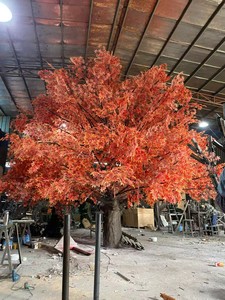 Pohon <span class=keywords><strong>Maple</strong></span> buatan kualitas tinggi Pohon Banyan emas besar dalam ruangan luar ruangan dekorasi tempat indah pohon lanskap tanaman - Product Image 3