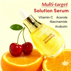 Suero de Vitamina C al por Mayor de 30 ml, <span class=keywords><strong>Iluminador</strong></span>, Aclarante e Hidratante, Niacinamida, Ceramida, Ácido Hialurónico, Fortalece la Barrera Cutánea - Product Image 3