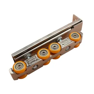 New Design Wholesale sliding hanging door track roller for wooden door