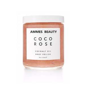 Wholesale Natural Fruit Shea Butter Exfoliating Whitening Moisturizing Rose Sugar Face and <strong>Body</strong> <strong>Scrub</strong> - Product Image 3