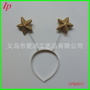 Diadema de Estrella de Plástico para el Día de San Valentín LPB0017, Accesorio para Disfraces de Fiesta - Product Image 1