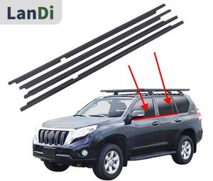 Bande d'étanchéité de fenêtre automobile de qualité supérieure, installation facile, durabilité longue durée pour Toyota LC100 2002 2003 2004 <span class=keywords><strong>2005</strong></span> 2006 - Product Image 2