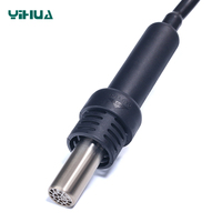 Station de retravail YIHUA 850 avec pompe à diaphragme, pistolet à air chaud pour réparation mobile et carte mère SMD