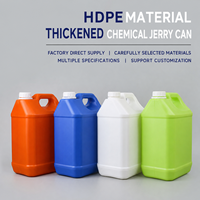 Fût en plastique HDPE bleu pour produits chimiques, conteneur de stockage d'urée liquide, fût industriel, ensemble de fûts portables
